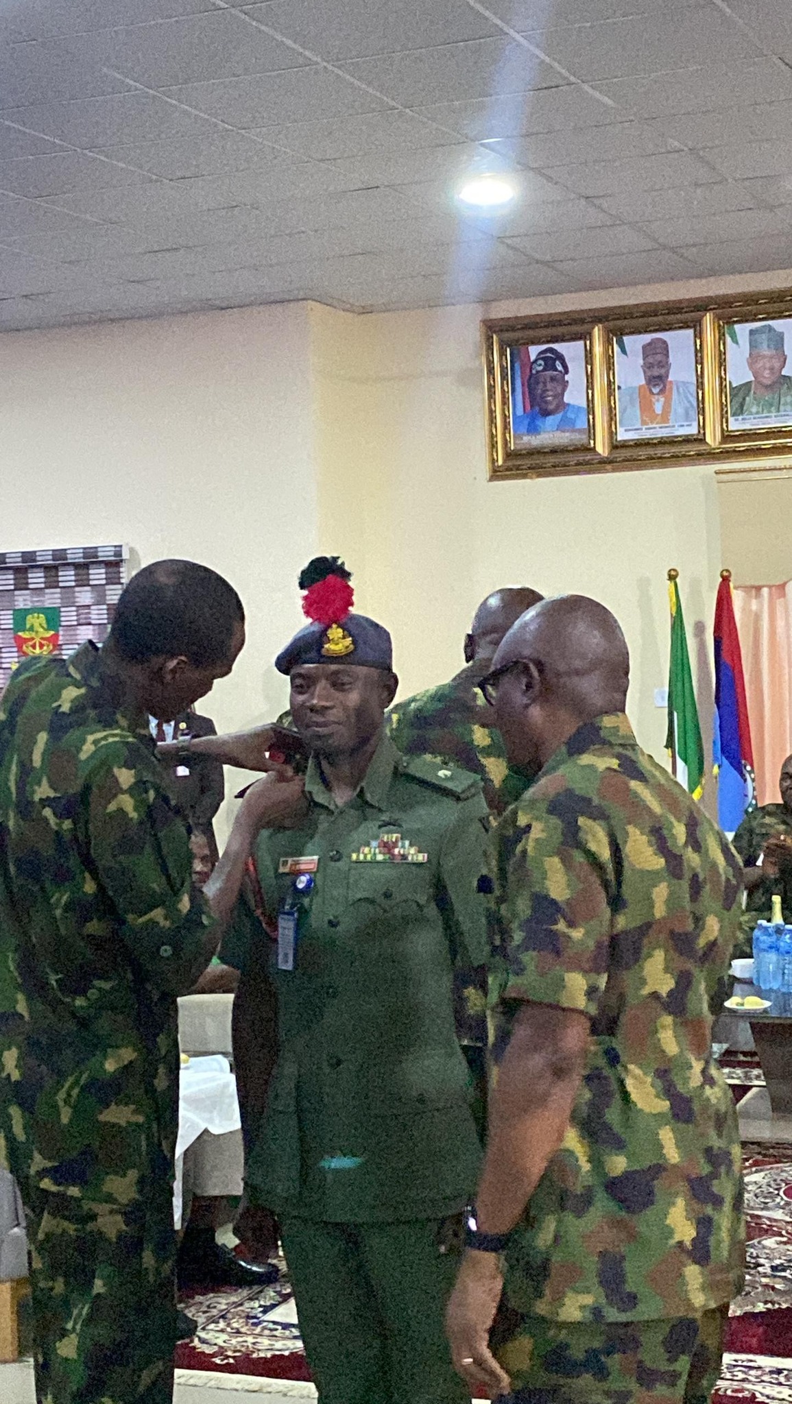 COOU Celebrates Alumnus John Inyamagum on His Promotion to Major